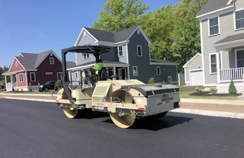 Devens, Massachusetts - Private community site work and asphalt installation.